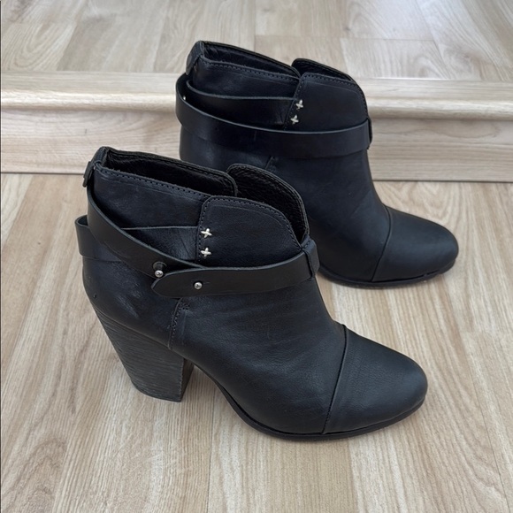 rag & bone Shoes - Rag & Bone Black Leather Ankle Booties